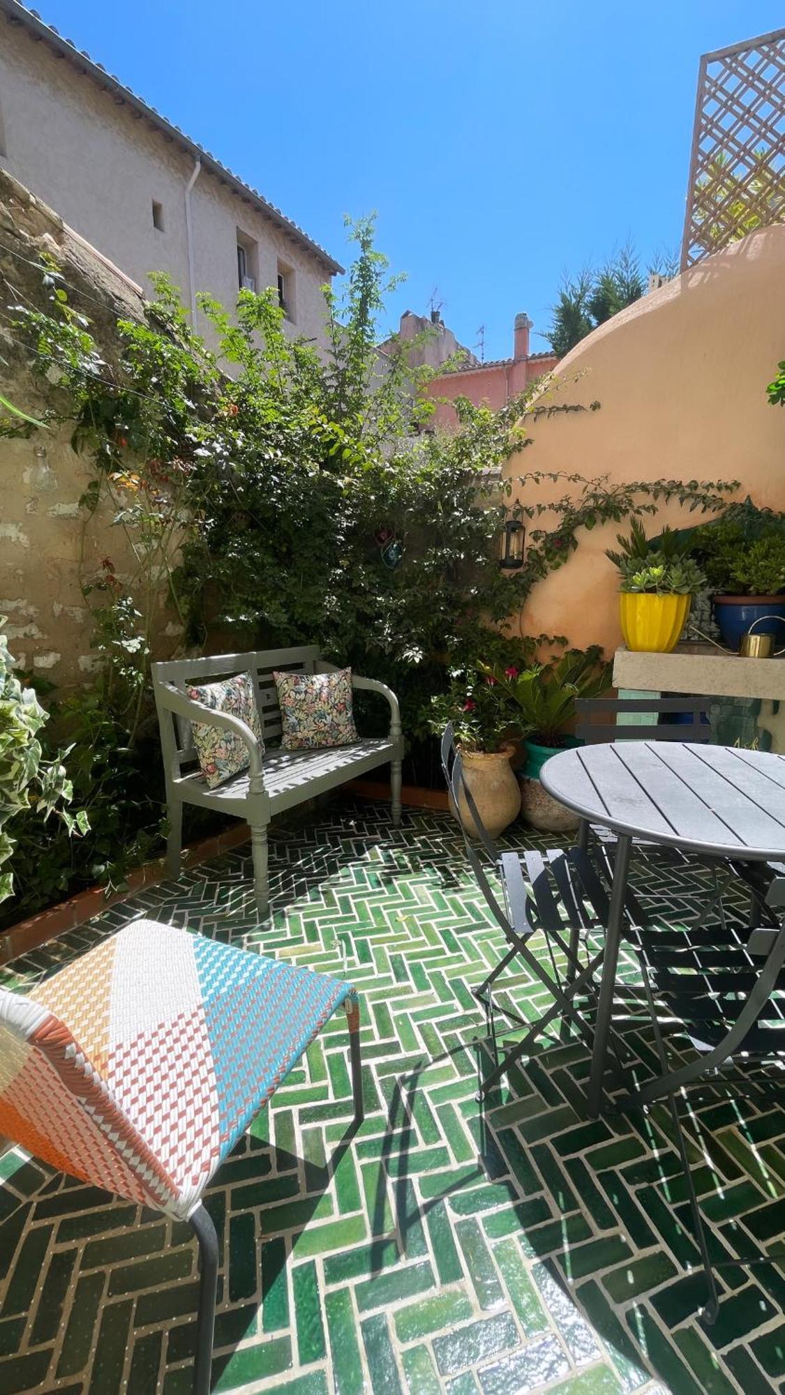 Petit Patio - 2 Chambres - Centre Ville - Climatisation Cassis Kültér fotó